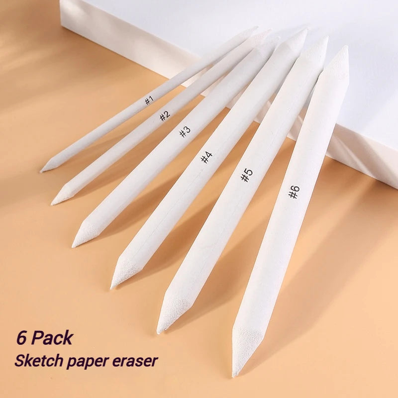 Double-Headed Correction Pen Set – 6pcs for Sketch &amp; Monochrome Art