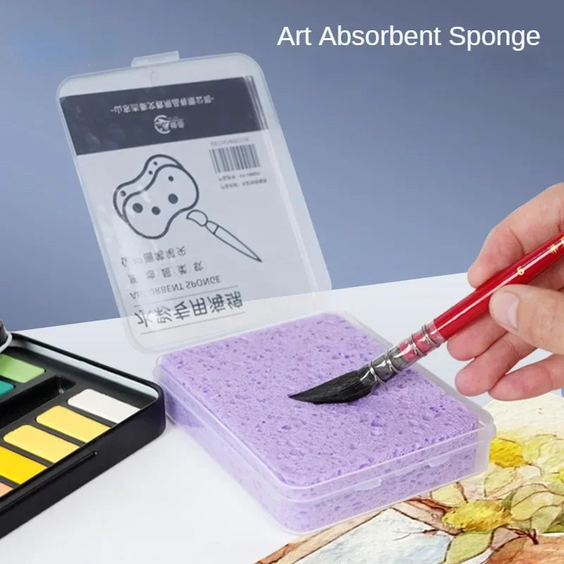 Watercolor Painting Sponge – Strong Absorption Art Tool
