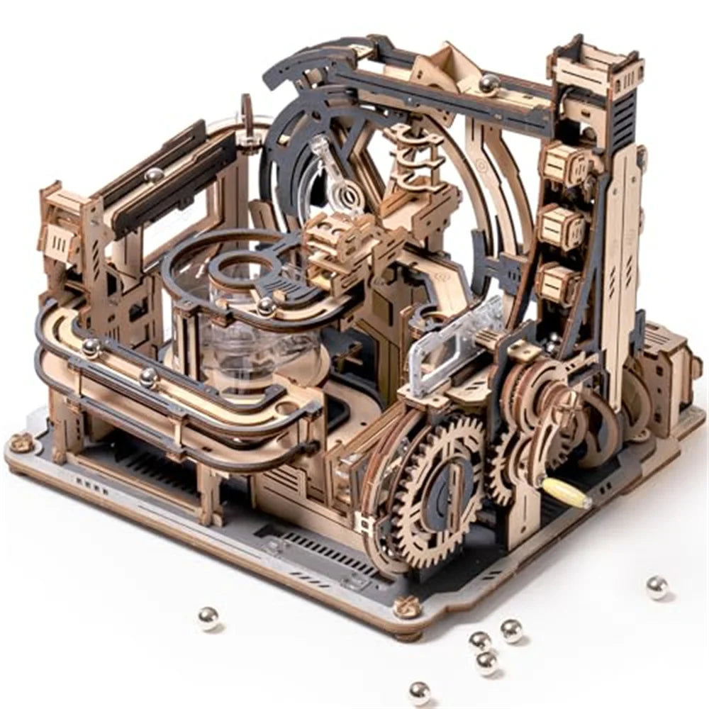 ROKR Marble Spaceport Electric 3D Puzzle Kit
