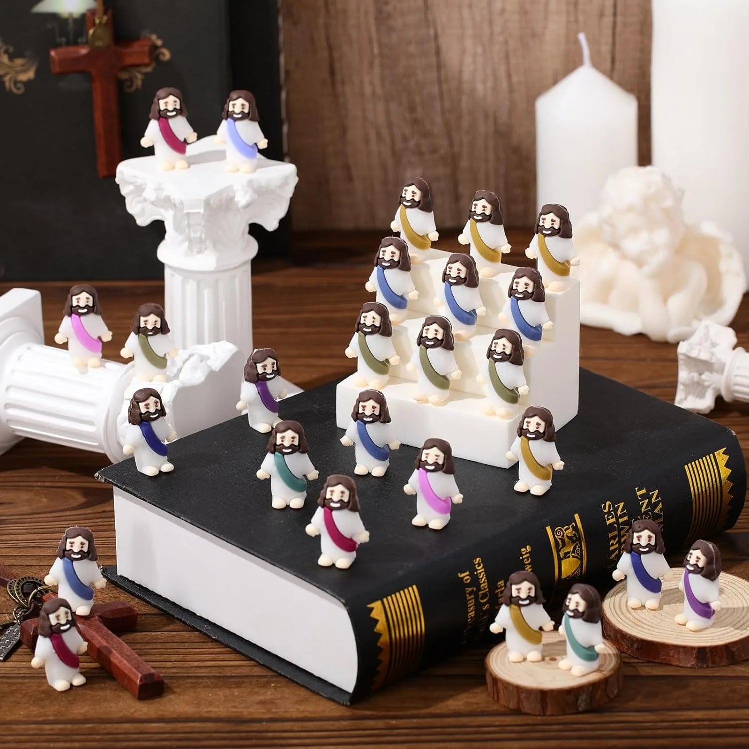 Easter Mini Jesus Figurines Set