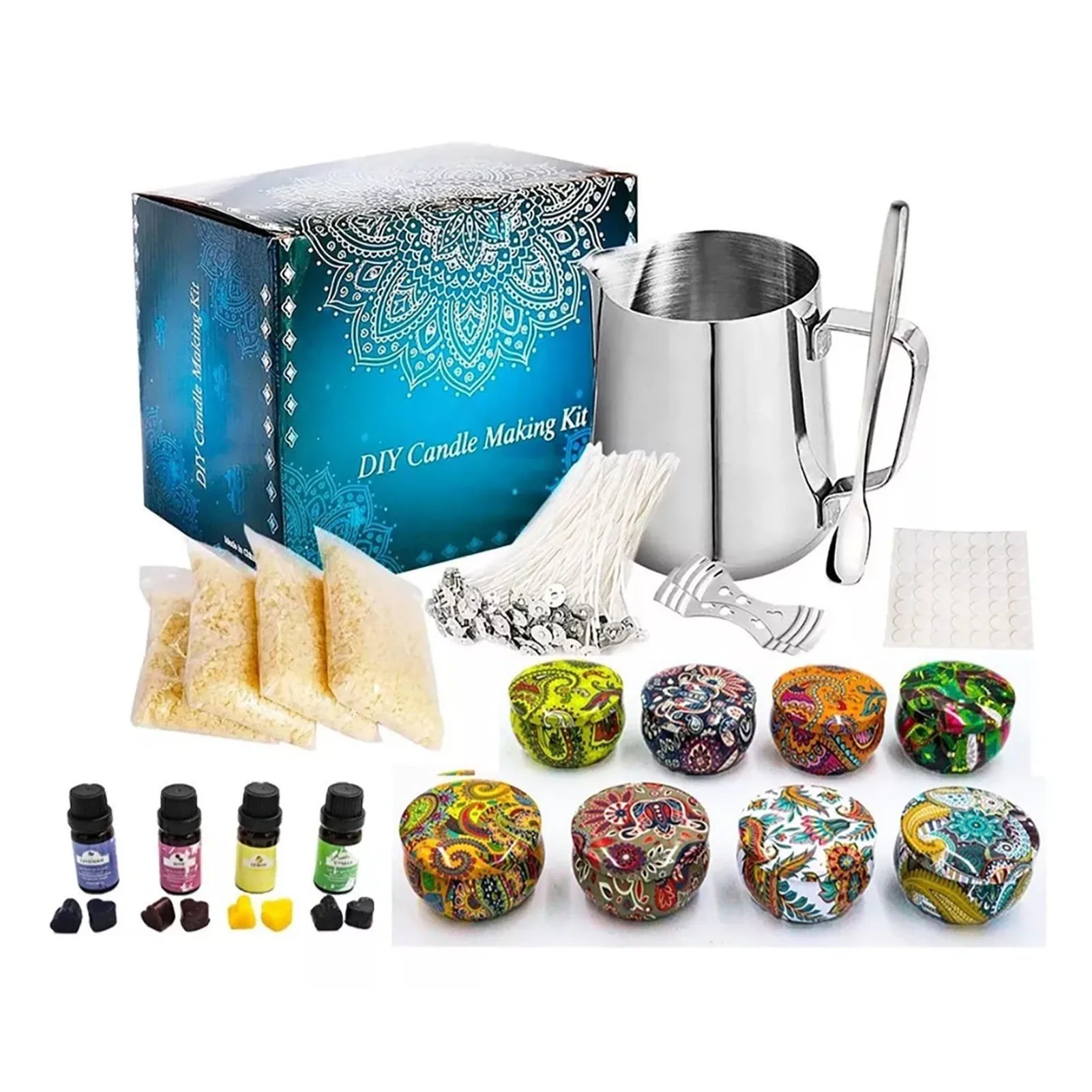 Beeswax Scented Candle Making Kit