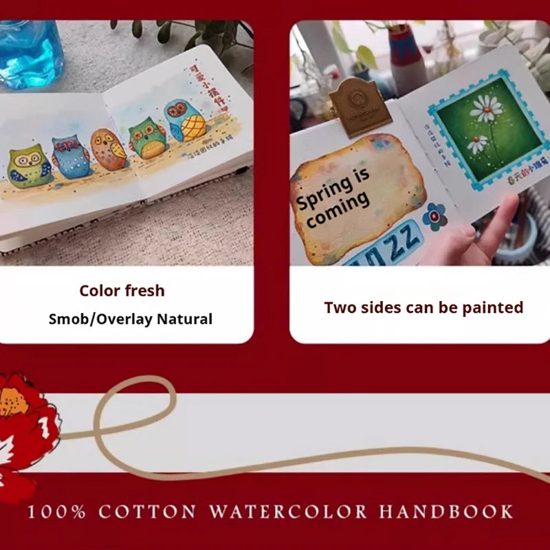 POTENTATE 100% Cotton Watercolor Paper Pad