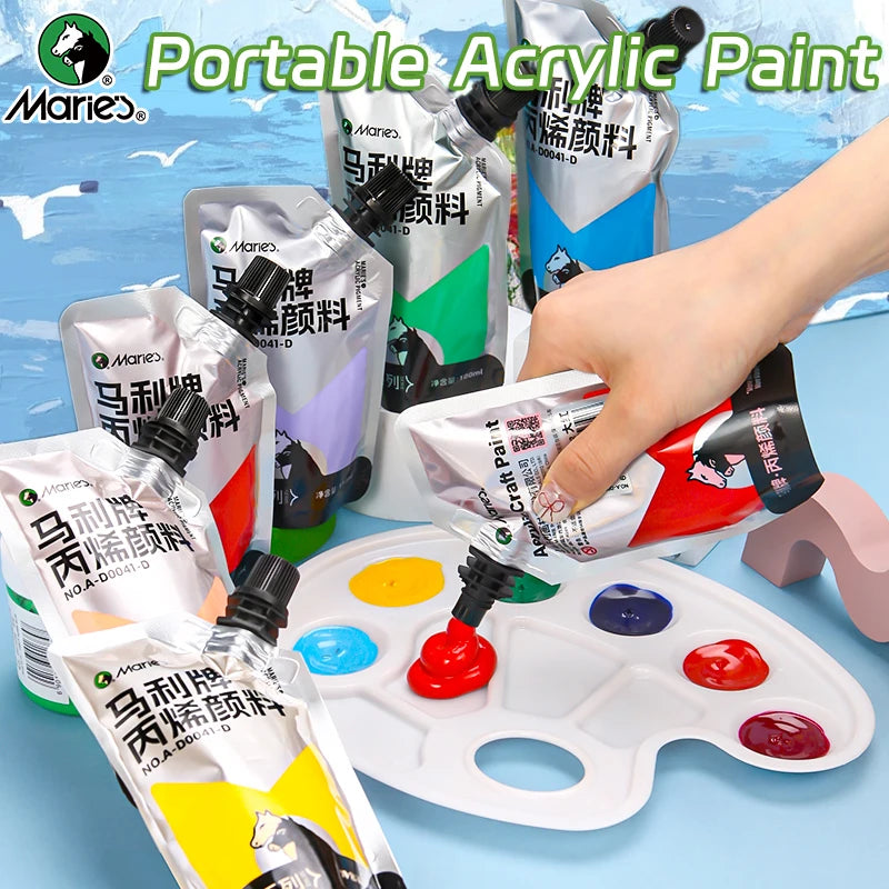 Marie’s 100ml Acrylic Paint – Waterproof Pigment for DIY &amp; Art Projects
