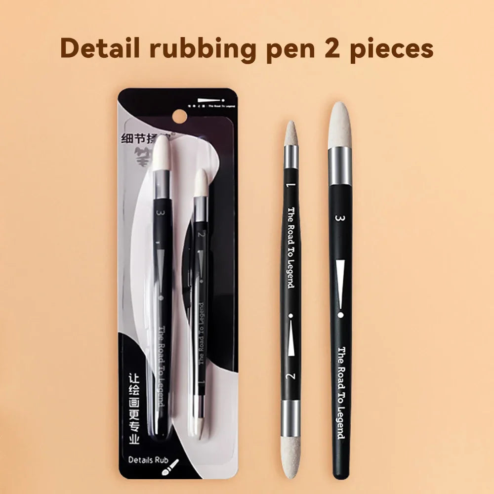 Washable Sketch Blending Sponge Brush Pen