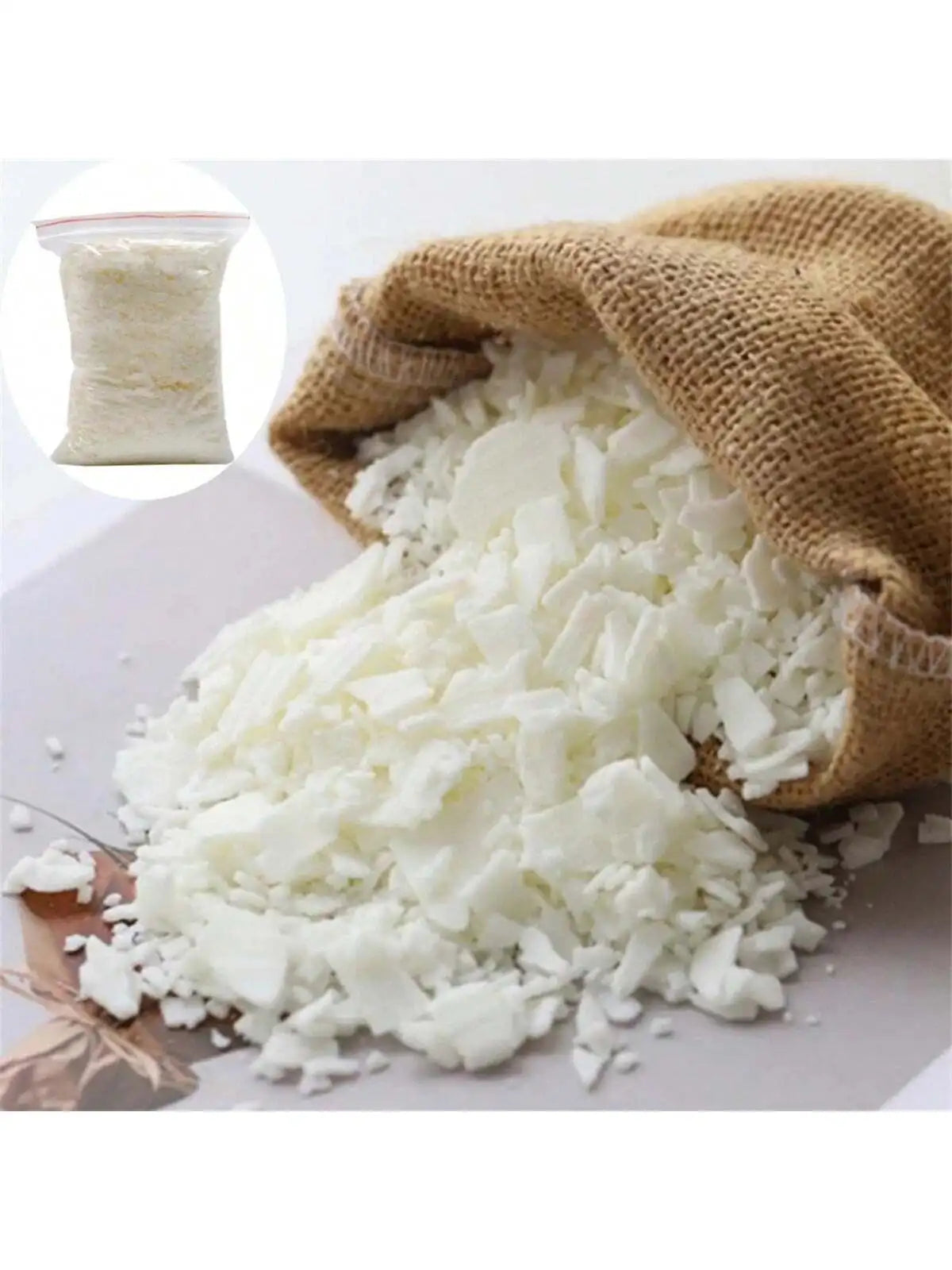 Pure Soy &amp; Paraffin Wax for DIY Candles (500g–1kg)