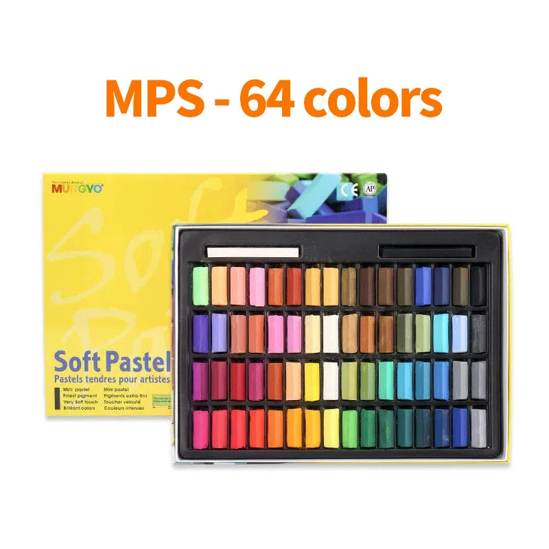 MUNGYO Soft Pastels – Non-Toxic Artist Chalks