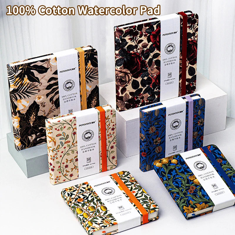 POTENTATE 100% Cotton Watercolor Paper Pad