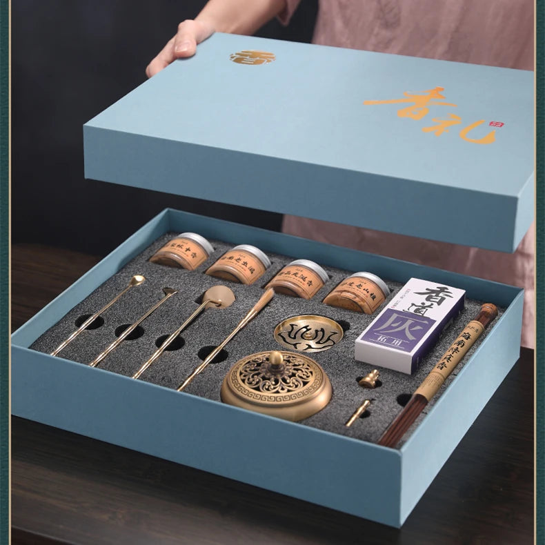 Incense Making Kit – Tools, Burner &amp; Moulds for Home &amp; Meditation