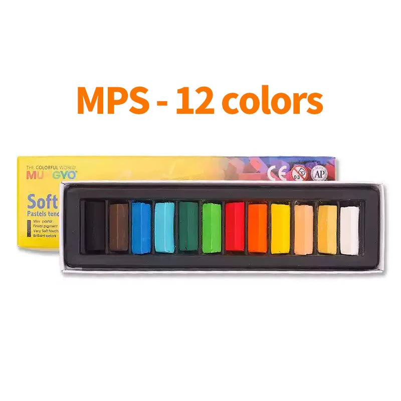MUNGYO Soft Pastels – Non-Toxic Artist Chalks