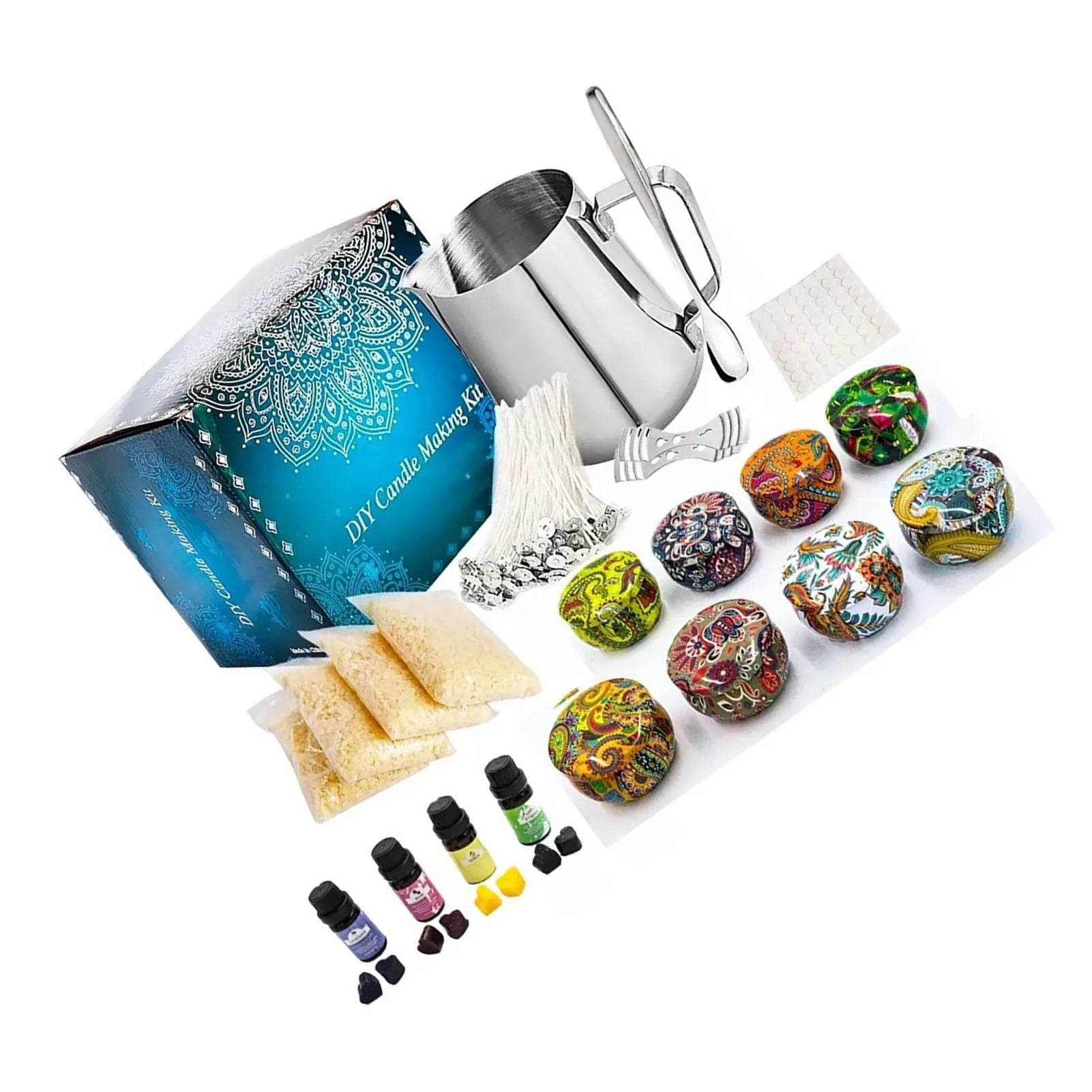 Beeswax Scented Candle Making Kit
