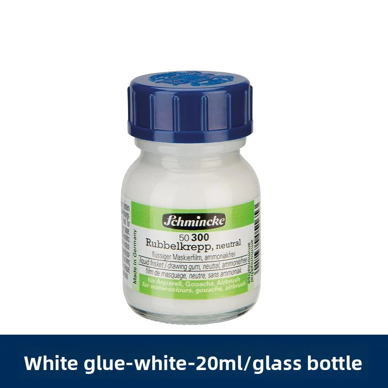 Schmincke Liquid Frisket Neutral 20ml – Colourless Masking Fluid for Watercolor &amp; Art Painting