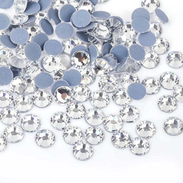 Super Glitter Crystal AB Non Hot Fix Rhinestones SS3-SS50 FlatBack Strass Sewing&Fabric Garment Nail Art Rhinestones Decorations