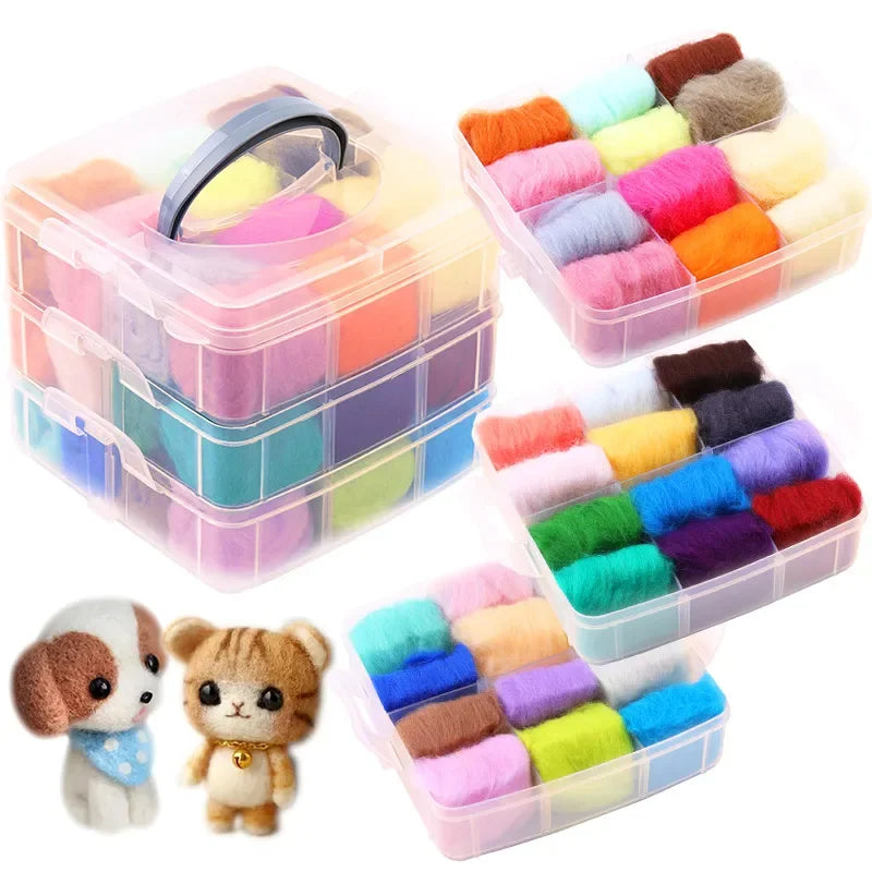 MIUSIE Wool Felting Craft Kit