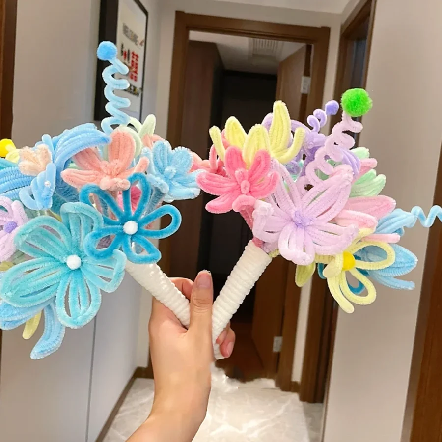 500/600pcs Chenille Stem Pipe Cleaners – 12 Inch