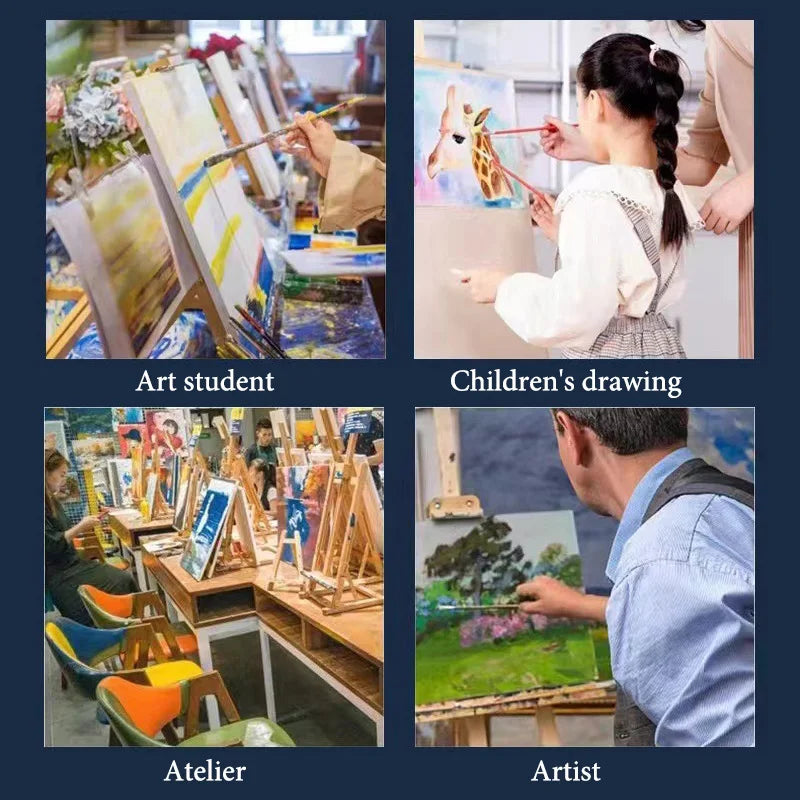 5-Piece Square Canvas Boards Set