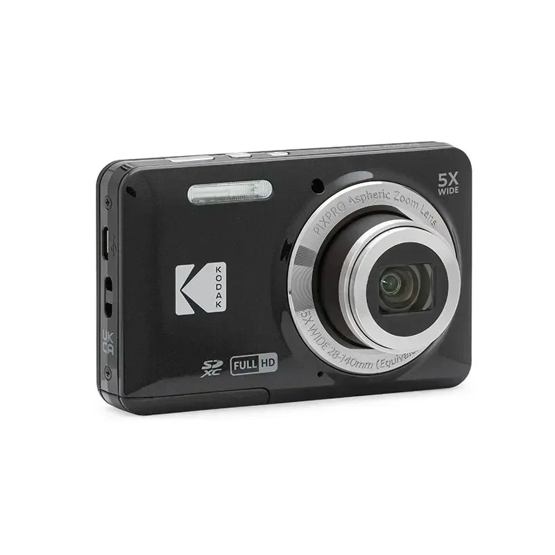 KODAK PIXPRO FZ55-RD 16MP Compact Digital Camera – 5X Zoom, 1080P HD Video