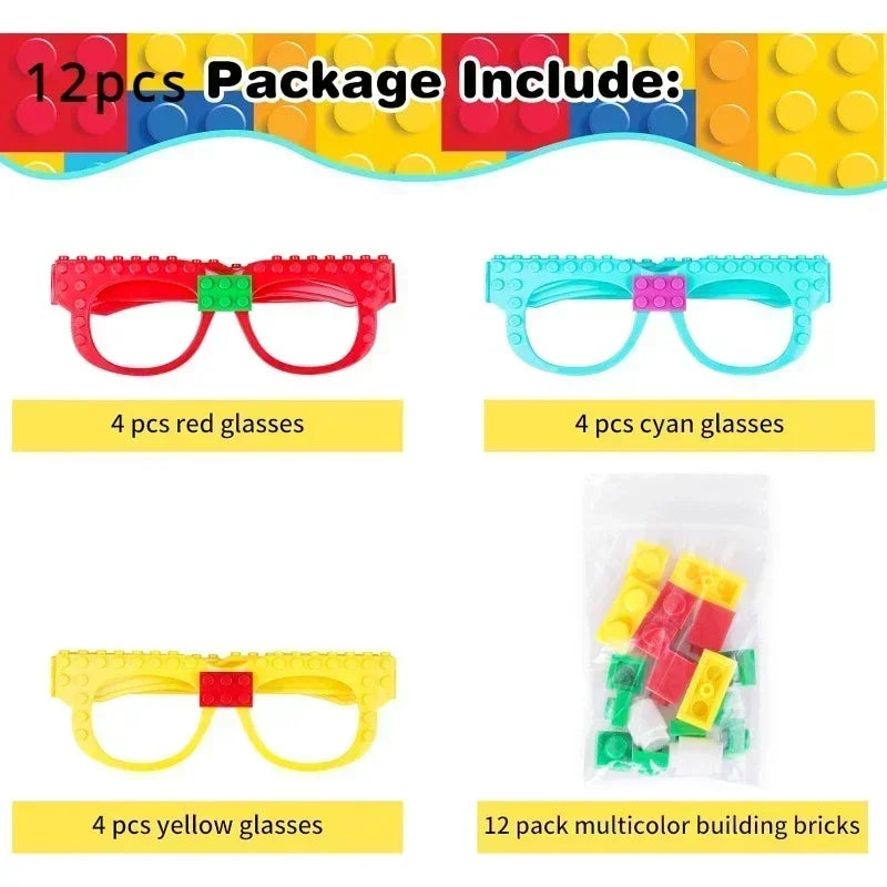 DIY Building Block Glasses Toy for Kids