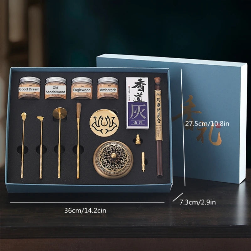 Incense Making Kit – Tools, Burner &amp; Moulds for Home &amp; Meditation