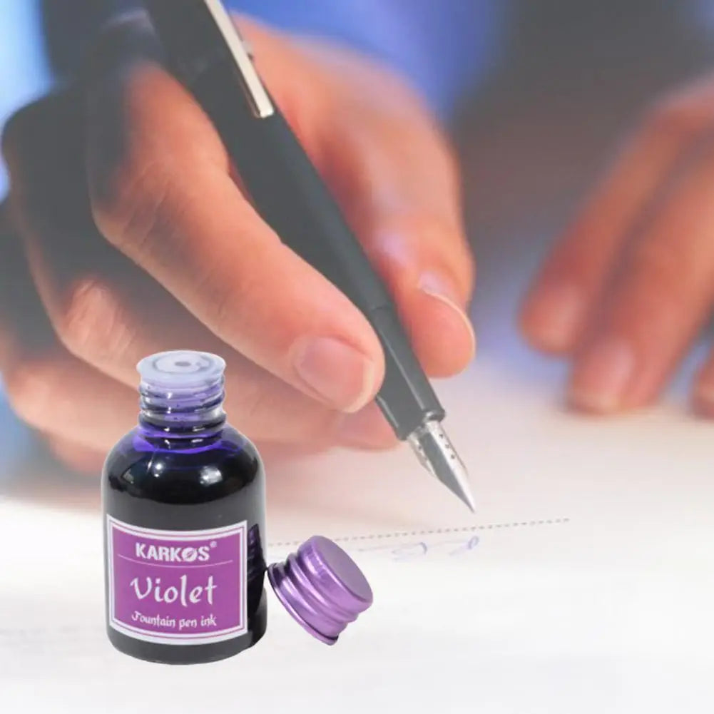 Fountain Pen Ink – 20/30ml Bottle of Pure Color Ink for Writing &amp; Calligraphy