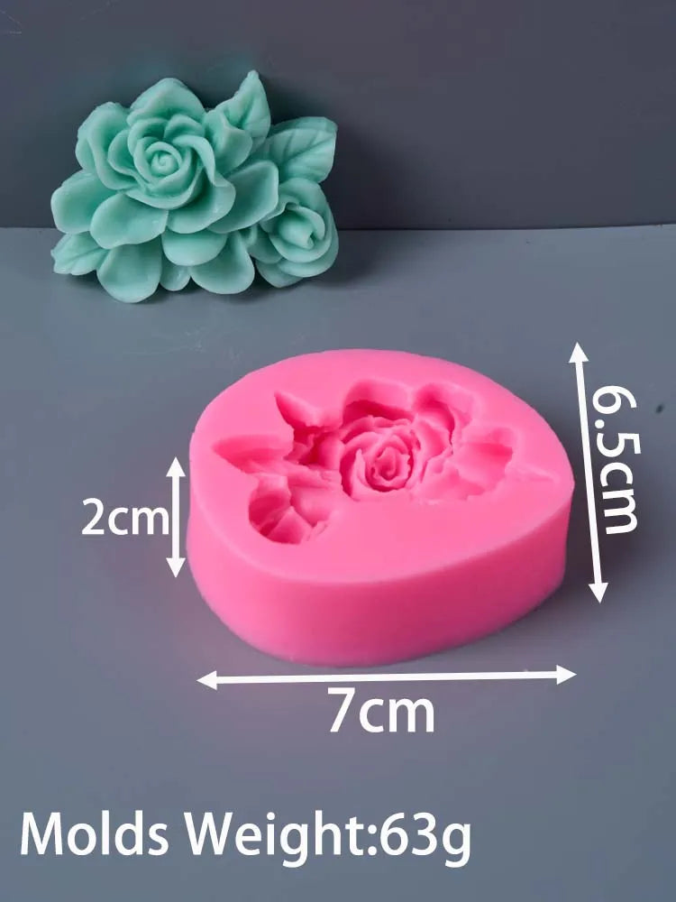 Frangipani &amp; Gardenia Silicone Candle Mold