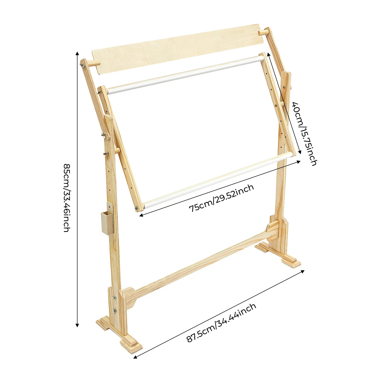 Adjustable Floor Embroidery Stand with Frame