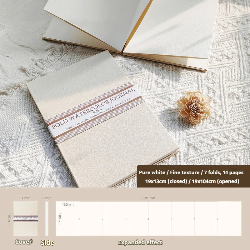 POTENTATE 100% Cotton Watercolor Paper Pad