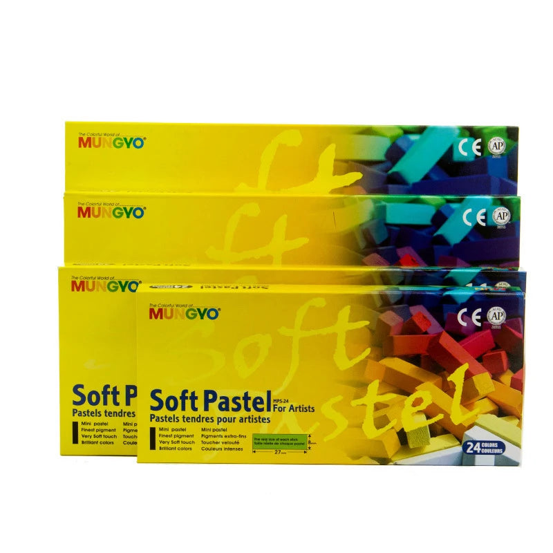 MUNGYO Soft Pastels – Non-Toxic Artist Chalks