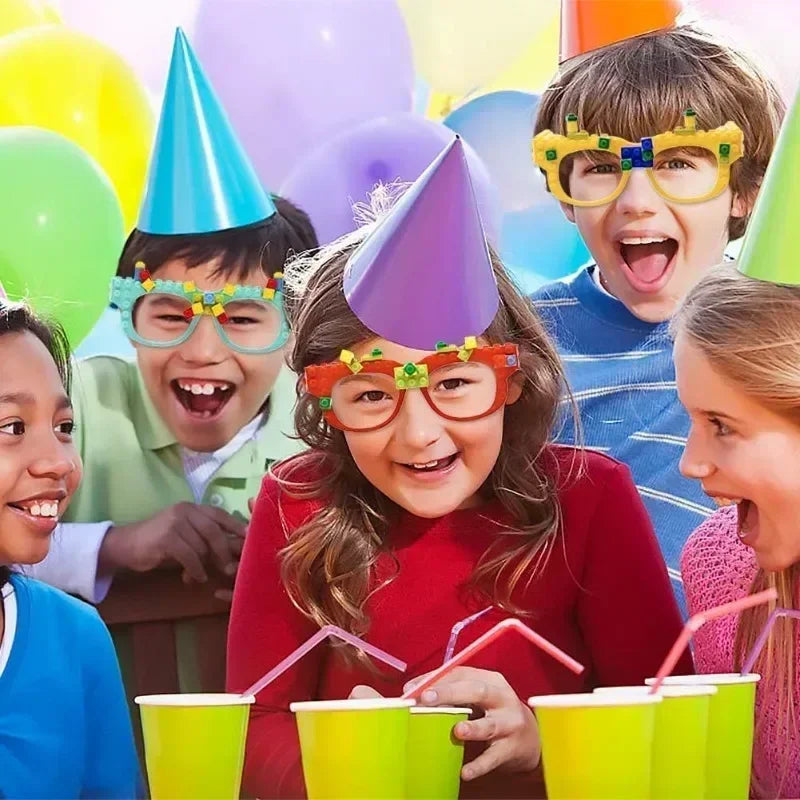 DIY Building Block Glasses Toy for Kids