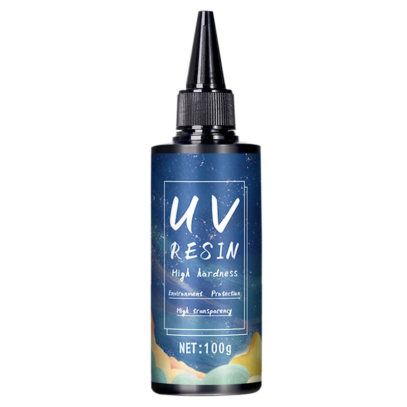 UV Resin Glue – High Transparency, Fast Curing, DIY Jewelry Epoxy