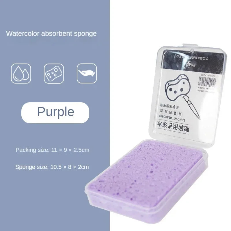 Watercolor Painting Sponge – Strong Absorption Art Tool
