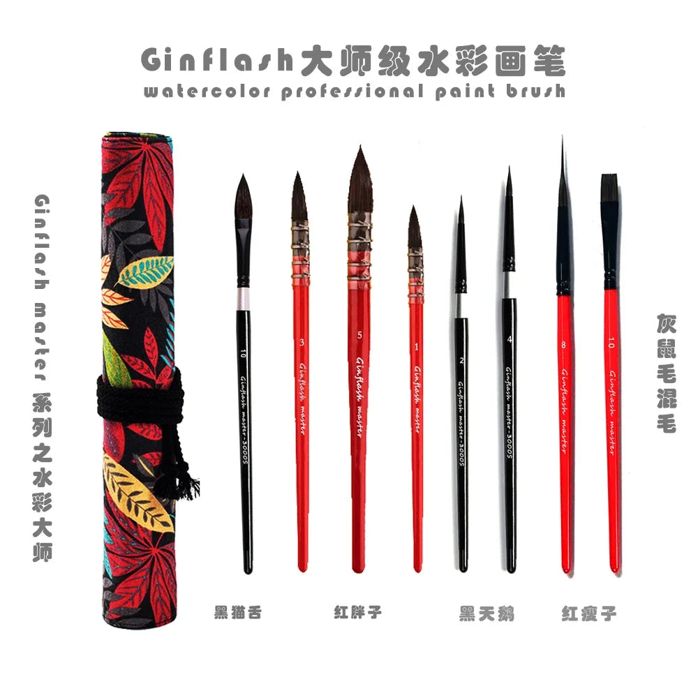 50/90-Color Solid Watercolor Set – with Glitter &amp; Metal Box