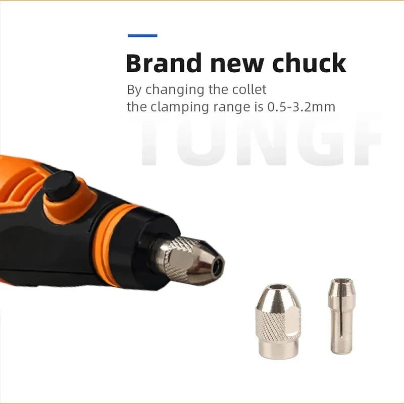JANGKLIFE Cordless Mini Rotary Tool with accessories