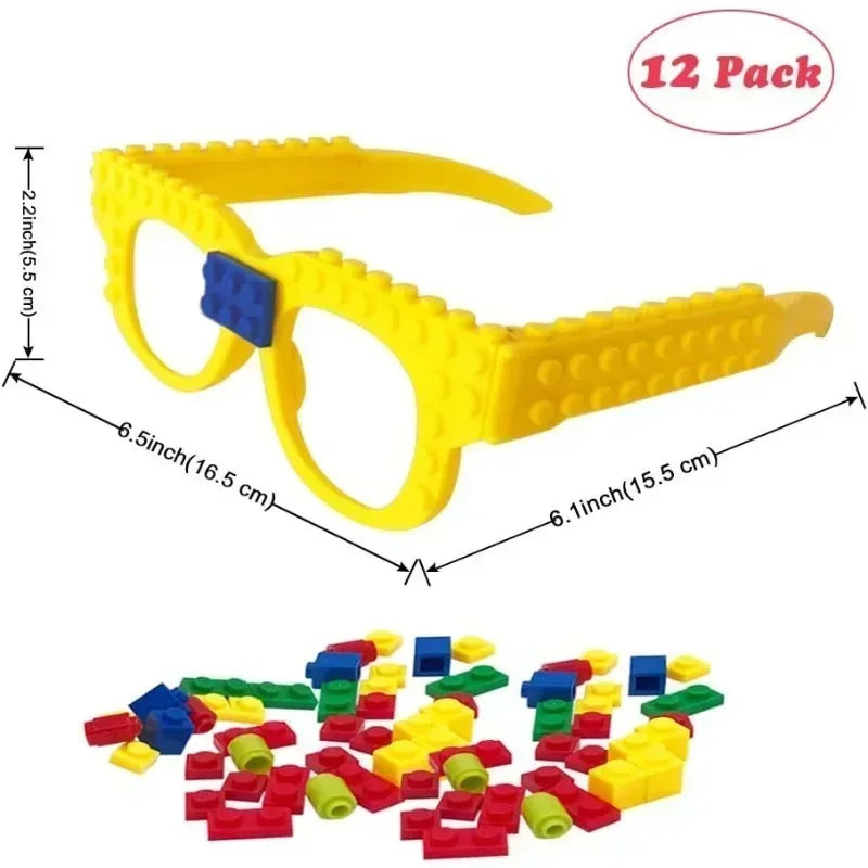 DIY Building Block Glasses Toy for Kids