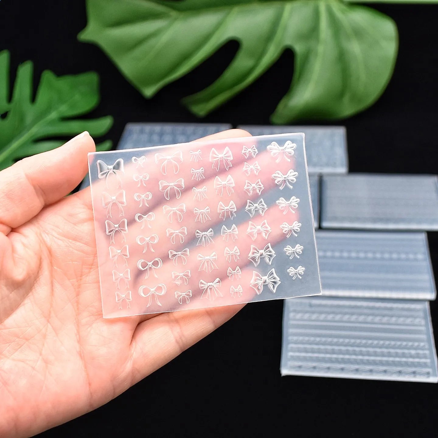 SNASAN Silicone Mold for Nail Art &amp; Crafts