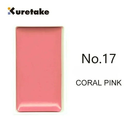 Kuretake GANSAI TAMBI Solid Watercolor Set (Nuance Colors)