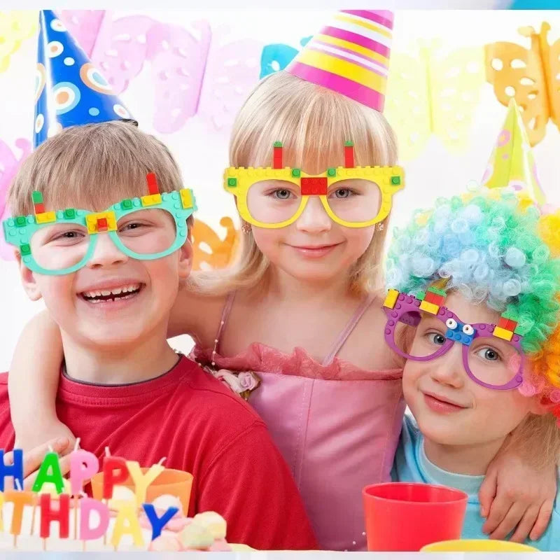 DIY Building Block Glasses Toy for Kids