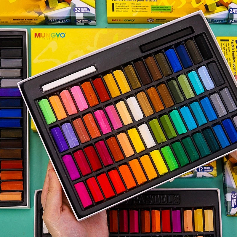 MUNGYO Soft Pastels – Non-Toxic Artist Chalks