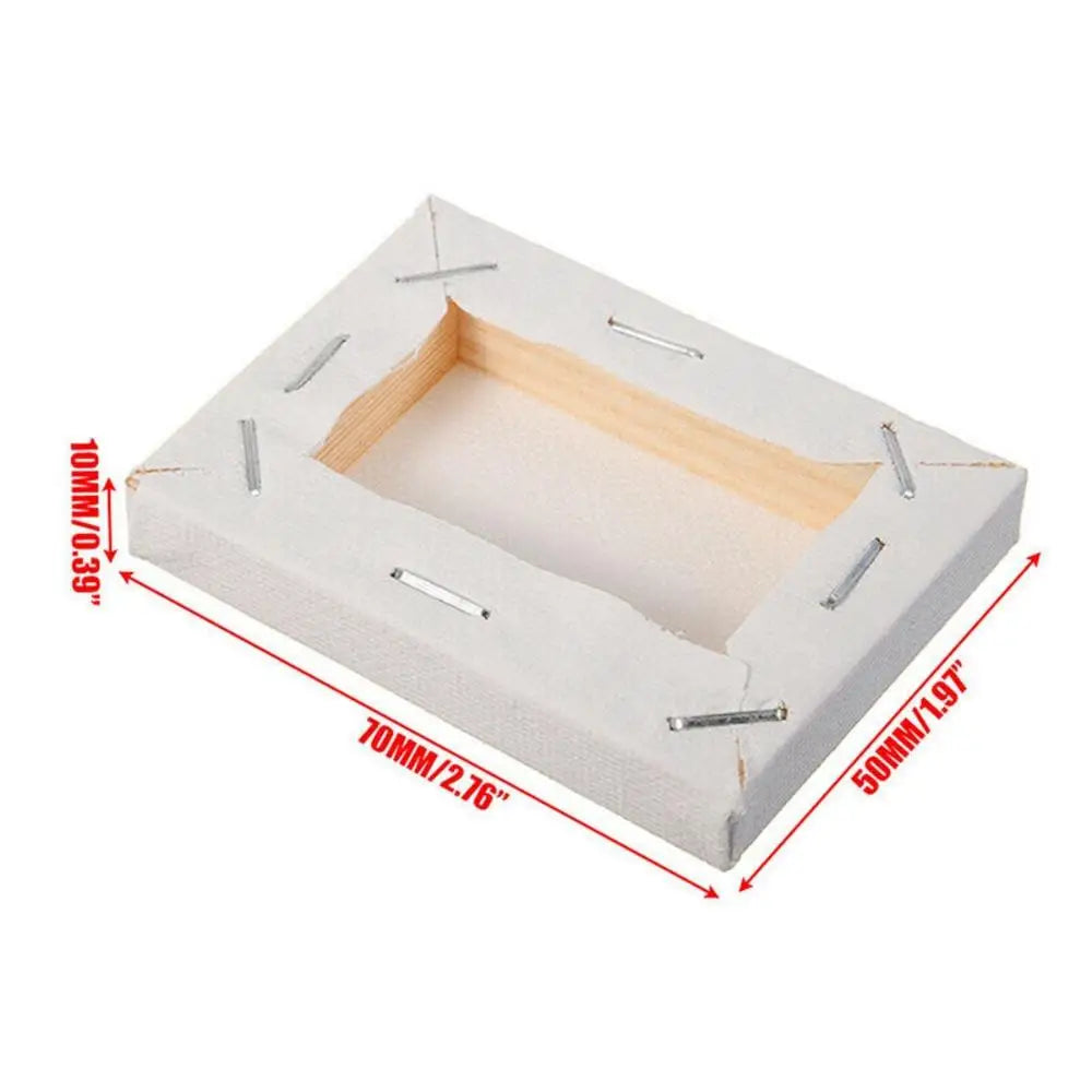 10-Piece Mini Stretched Canvas Set