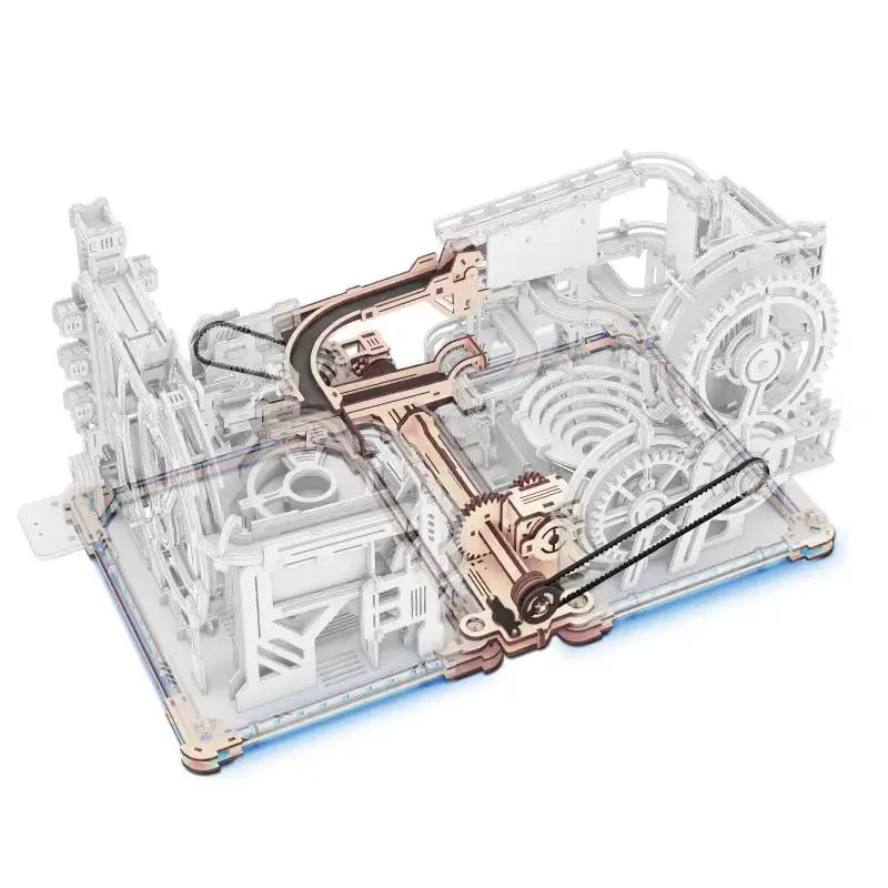 ROKR Marble Spaceport Electric 3D Puzzle Kit