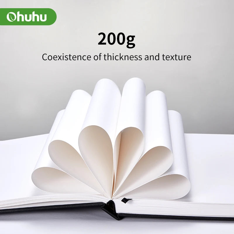 Ohuhu Marker Pad Sketchbook – Hardcover Drawing &amp; Painting Notebook