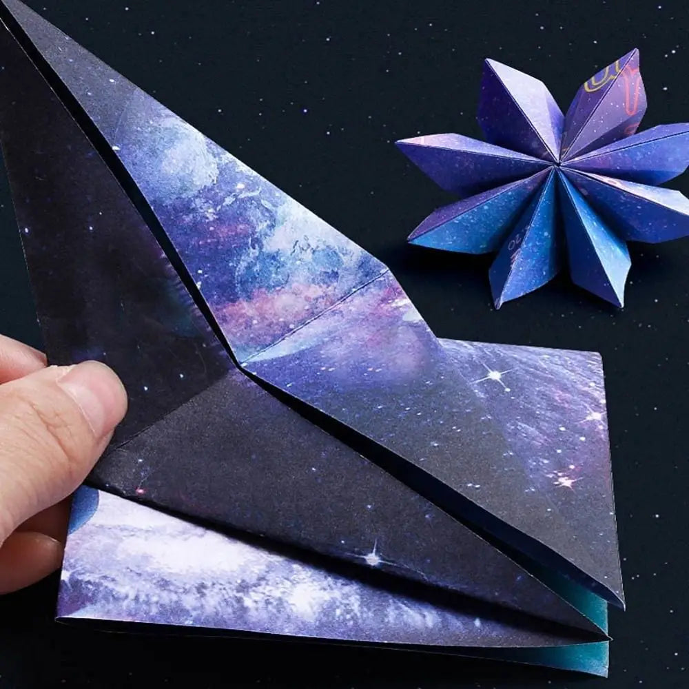 Square Star Sky Constellations Origami Paper – Double-sided