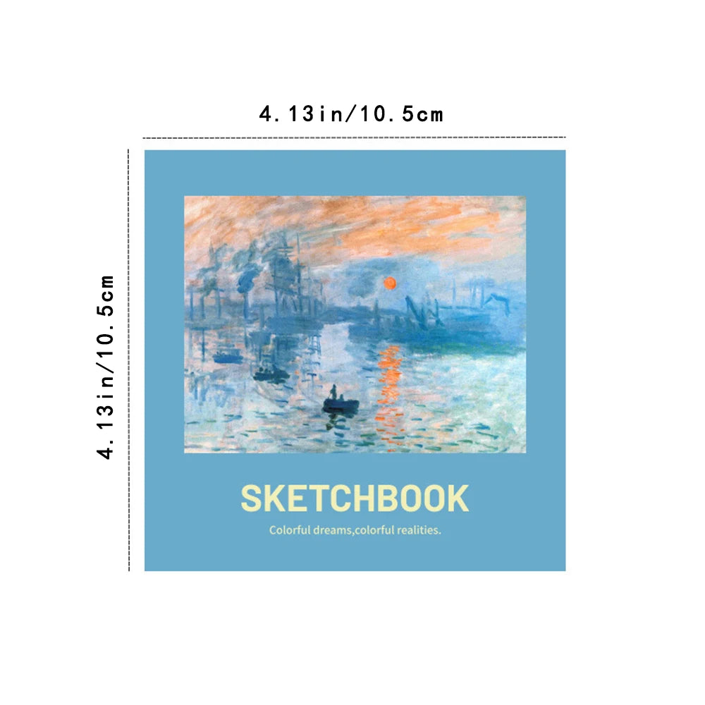Mini Square Sketchbook (96 Sheets)