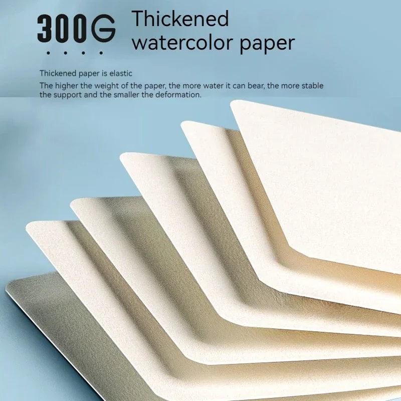 50pcs Blank Watercolor Paper Cards