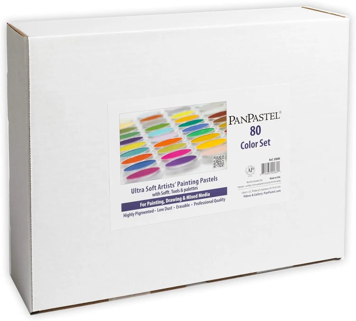GOLDEN PanPastels – 80-Color Professional Artist Set