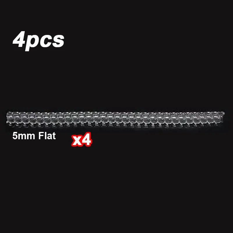 4pcs Ring Size Reducer Set – Invisible Spiral Resizing Jewelry Guard