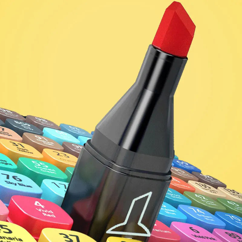 24–168 Color Brush Marker Pen Set – Manga &amp; Art Supplies