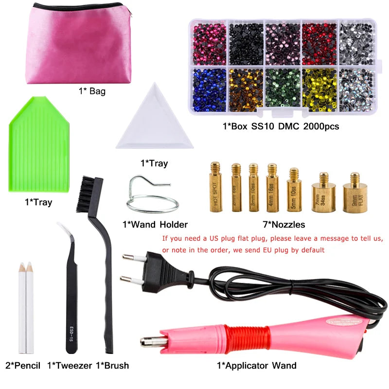 QIAO Hotfix Rhinestone Applicator Kit