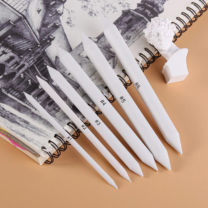 Double-Headed Correction Pen Set – 6pcs for Sketch &amp; Monochrome Art