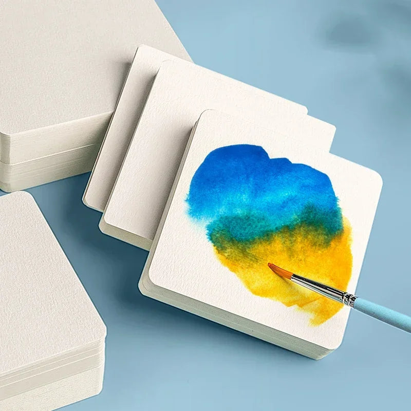 50pcs Blank Watercolor Paper Cards