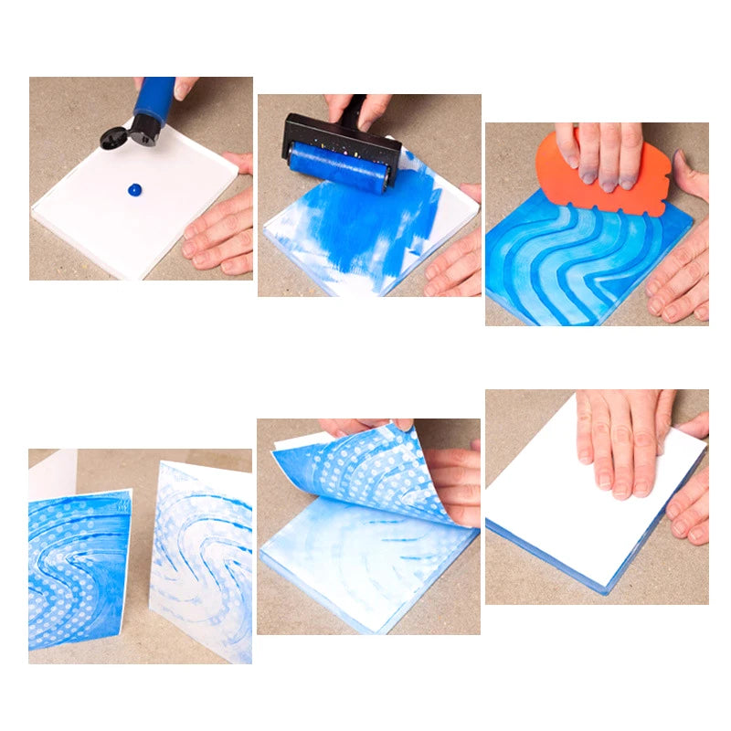 Gel Press Monoprinting Plate – 1PC for Scrapbooking &amp; Card Making